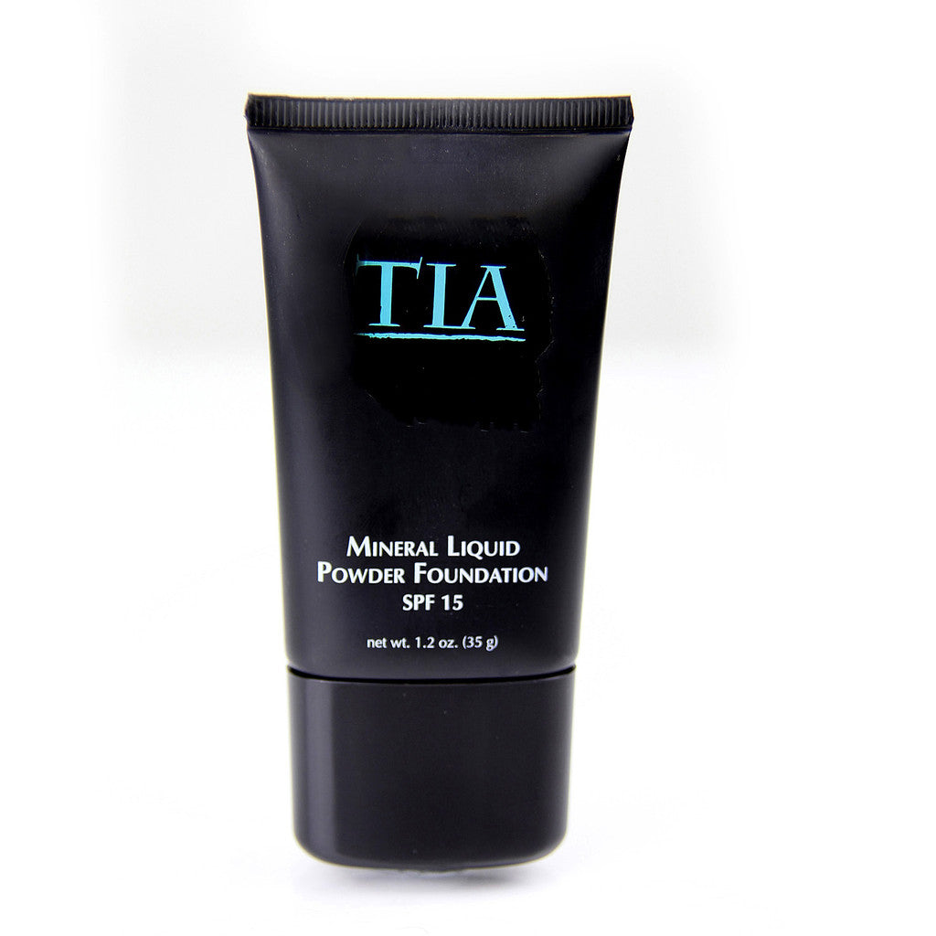 Mineral liquid Powder Foundation SPF 15 - TIA Cosmetics