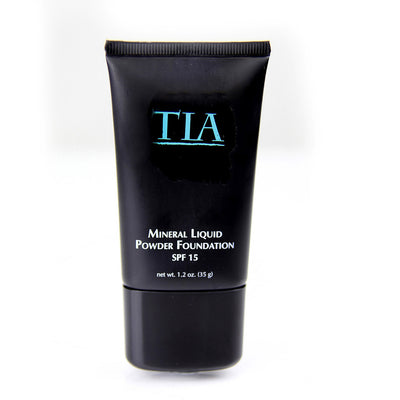 Mineral liquid Powder Foundation SPF 15 - TIA Cosmetics